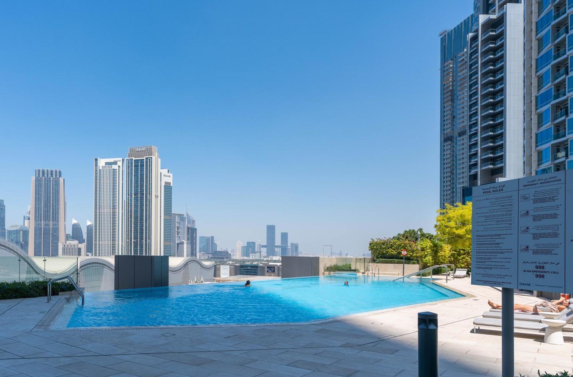 Lux Apt-Burj View Opp. Dxb Mall Dubai Ngoại thất bức ảnh